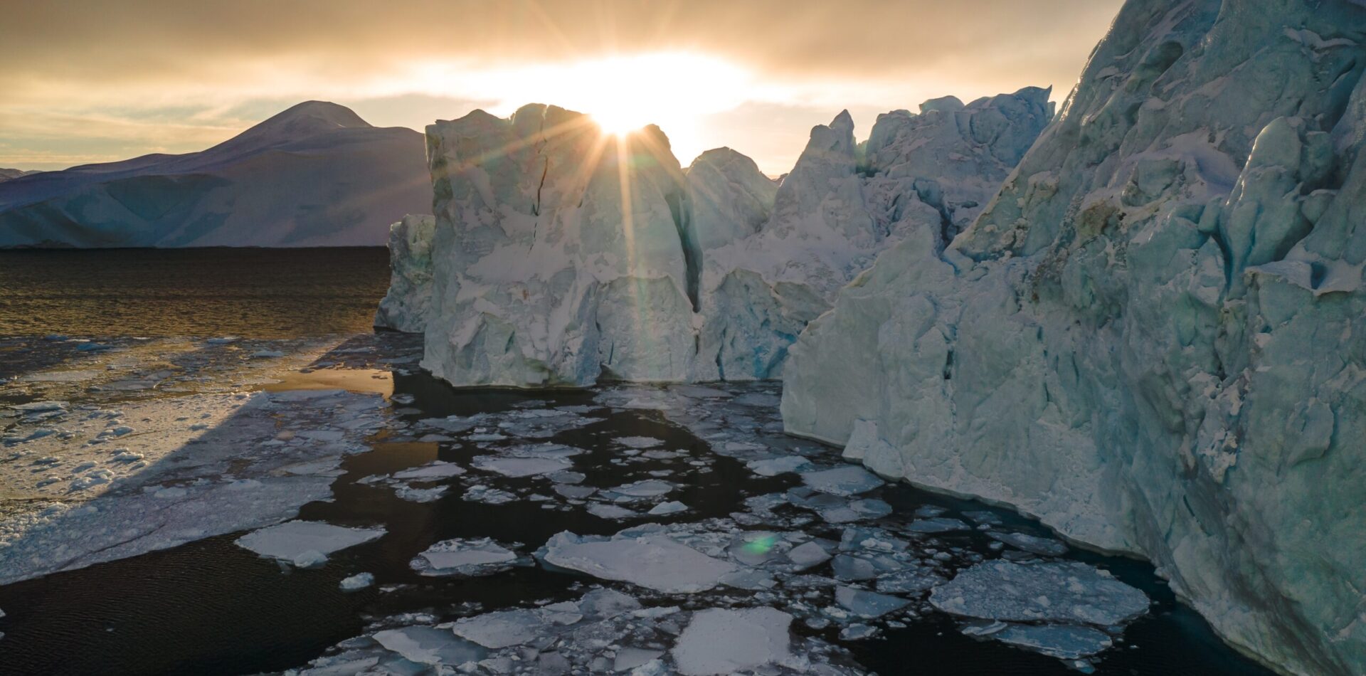 Sunset Around Icefjord